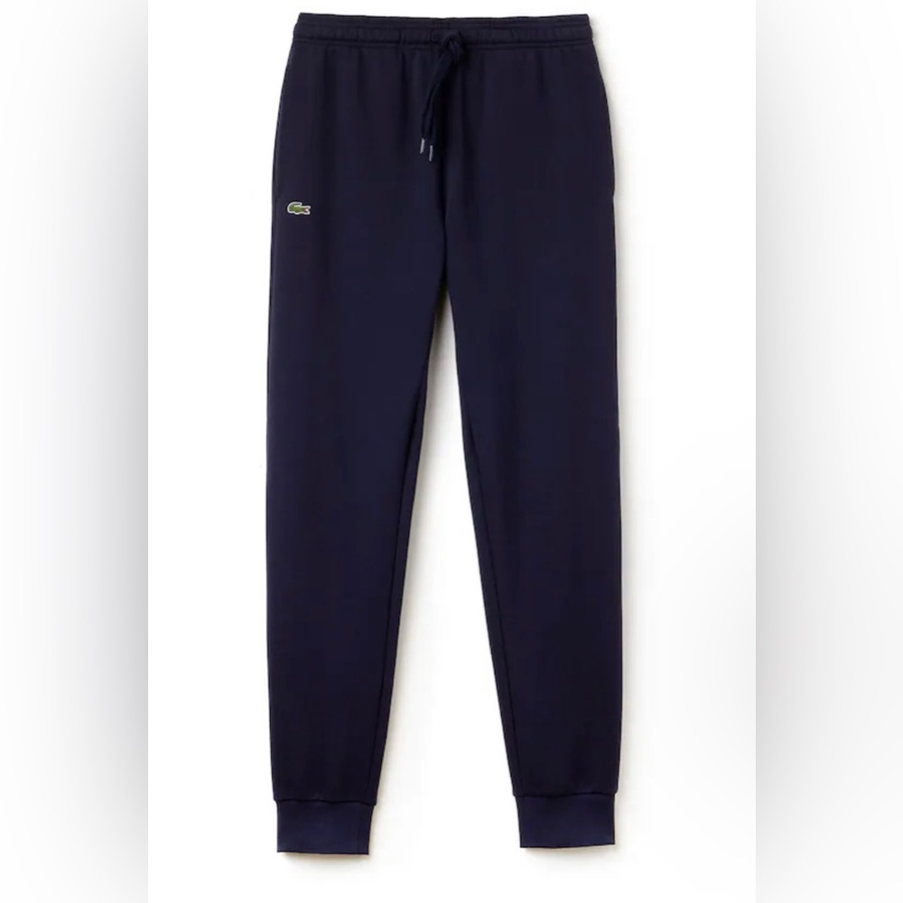 Lacoste Men's Navy Tennis Fleece Sweatpants